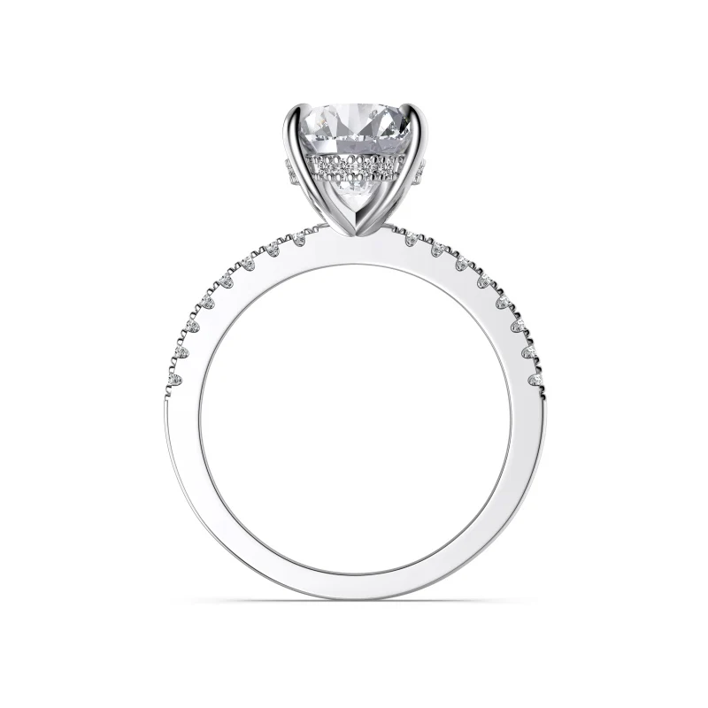 Málaga Oval Ring - Silver - Image 10
