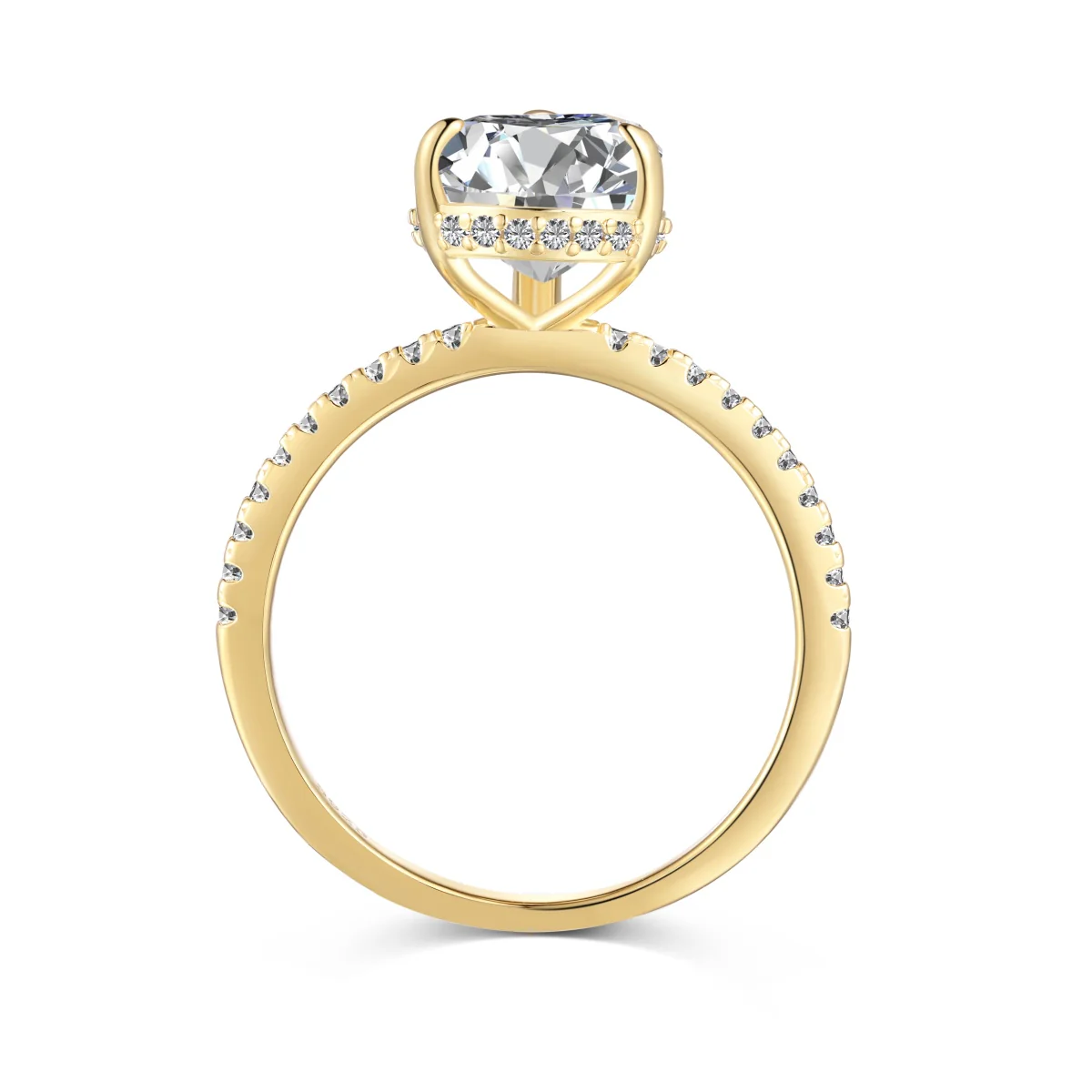Seville Pear Ring - Gold - Image 12