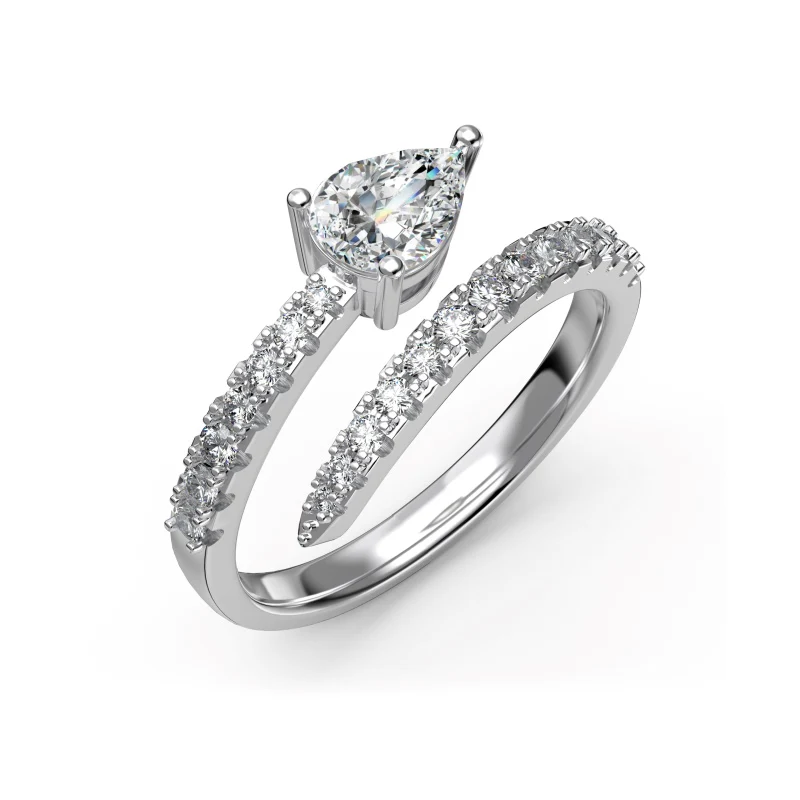 Siberia Pear Ring - Image 4